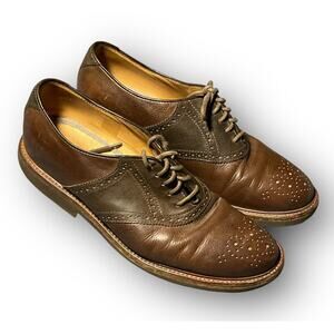 Brunello Cucinelli Derby Brown Leather US 10 (Eu 43) Dress Shoes Read Details